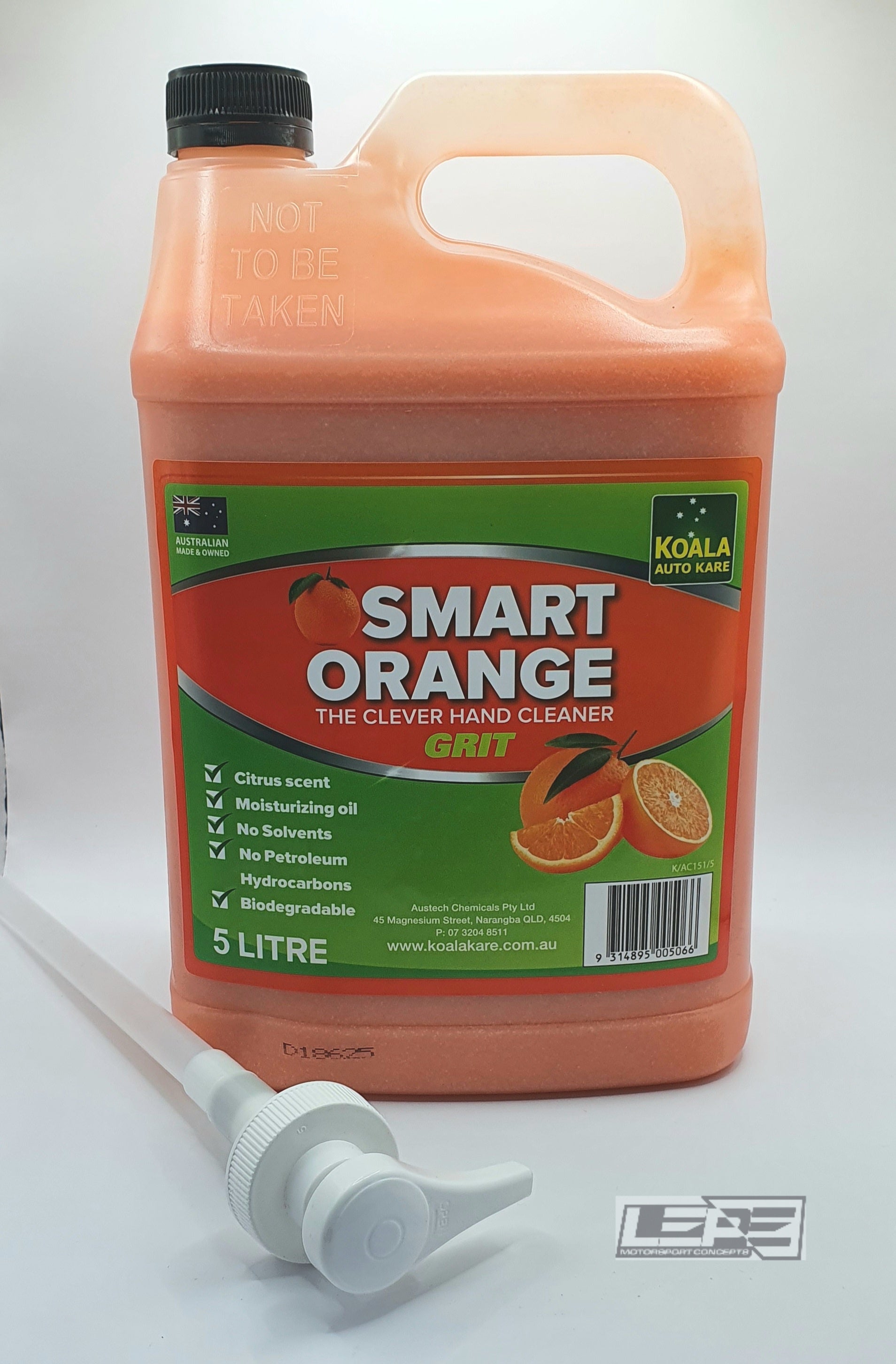 Smart Orange Hand Cleaner (Grit) 5Ltr – Lepe Motorsport Concepts